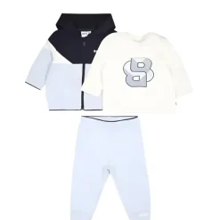Hugo Boss Baby - Conjunto de presente Cotton Ensemble, azul marinho Best
