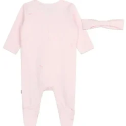 Hugo Boss Baby - Conjunto de Footie, Faixa de Cabeça e Cobertor, Rosa Best