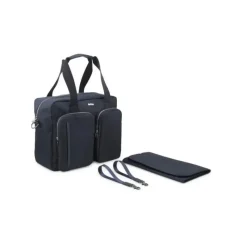 Hugo Boss Baby - Logo Applique Changing Diaper Bag Navy Discount