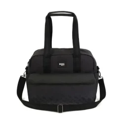 Hugo Boss Baby - Logo Patch Changing Diaper Bag Black Fashion