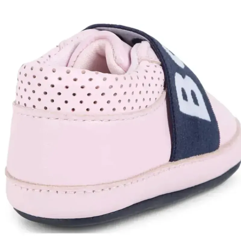 hugo_boss_baby__logotipo__SKUeFiQX0st_4.webp Hugo Boss Baby - Logotipo de chinelos macios para meninas, rosa Sale