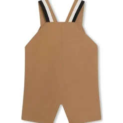 Hugo Boss Baby - Macacão Curto e Alça de Ombro, Bege Fashion