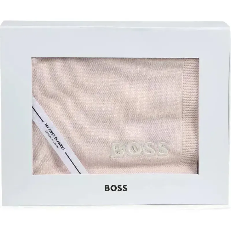 hugo_boss_baby__manta_de__SKUUfErORoC_1.webp Hugo Boss Baby - Manta de Malha, Rosa New