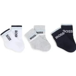 Hugo Boss Baby - Meias Menino 3Pk Azul Marinho Discount