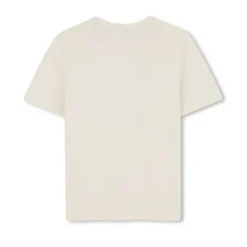 Hugo Boss Baby - Multi Logo Short Sleeve Tshirt White & Beige Outlet