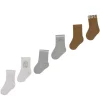Hugo Boss Baby - 3Pk Beige & White Socks Outlet