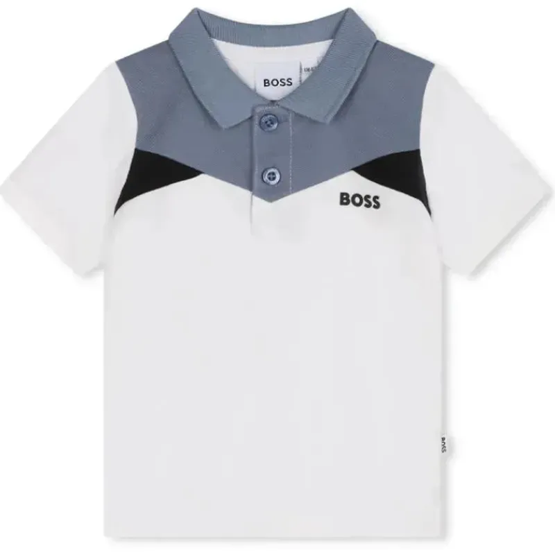 hugo_boss_baby__polo_piqu_SKU9PuxcvIr_0.webp Hugo Boss Baby - Polo piquet manga curta colorblock, branco/azul Best