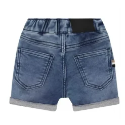 Hugo Boss Baby - Short jeans com efeito bigode, pedra dupla Sale