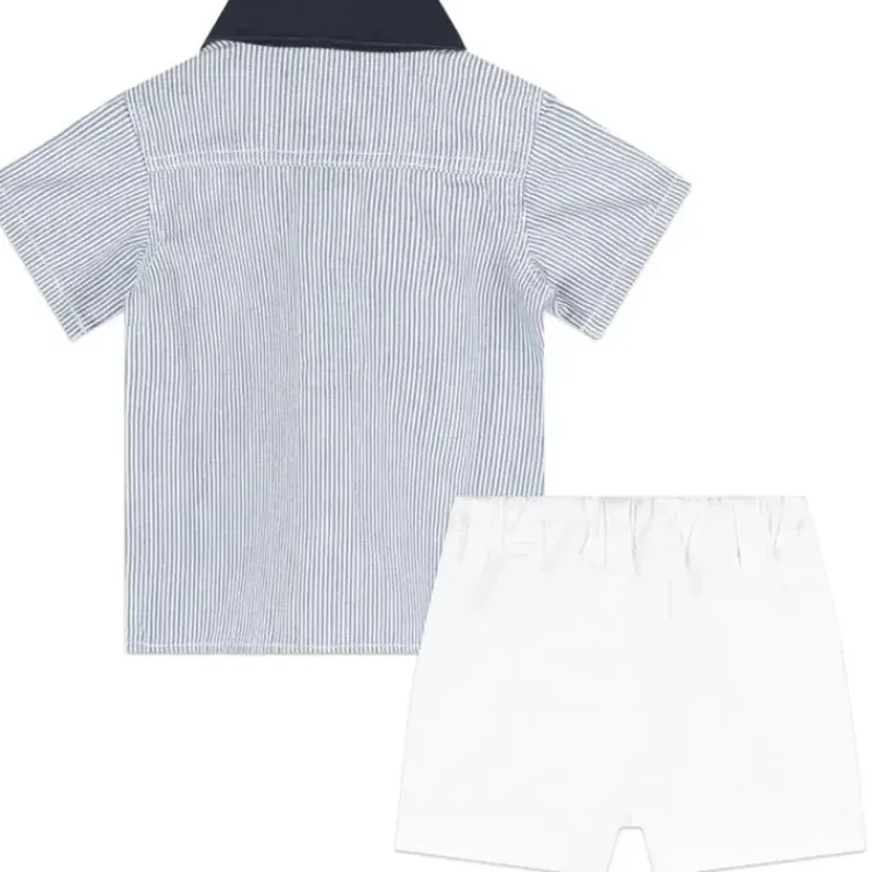 hugo_boss_baby__shorts_e__SKUKuKoj4pF_1.webp Hugo Boss Baby - Shorts e top de sarja de algodão, branco/azul Fashion
