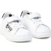 Hugo Boss Baby - Tênis Com Cadarço Elástico E Gancho, Branco Sale