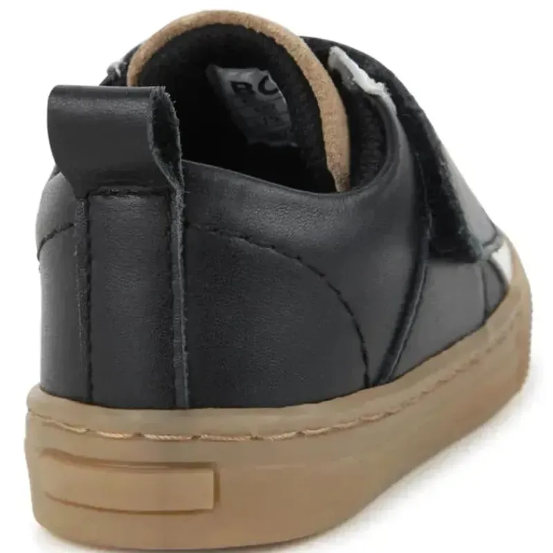 hugo_boss_baby__tnis_em_c_SKUKV46rG0t_2.webp Hugo Boss Baby - Tênis em couro e malha, preto Clearance