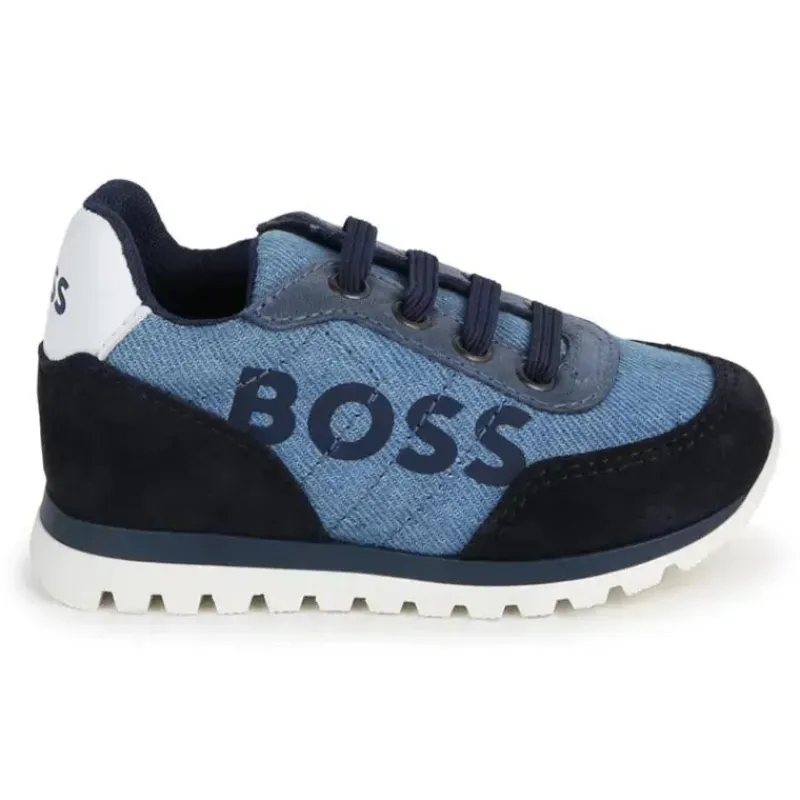 hugo_boss_baby__tnis_jean_SKUiMOJKMUA_1.webp Hugo Boss Baby - Tênis jeans menino, azul marinho Outlet