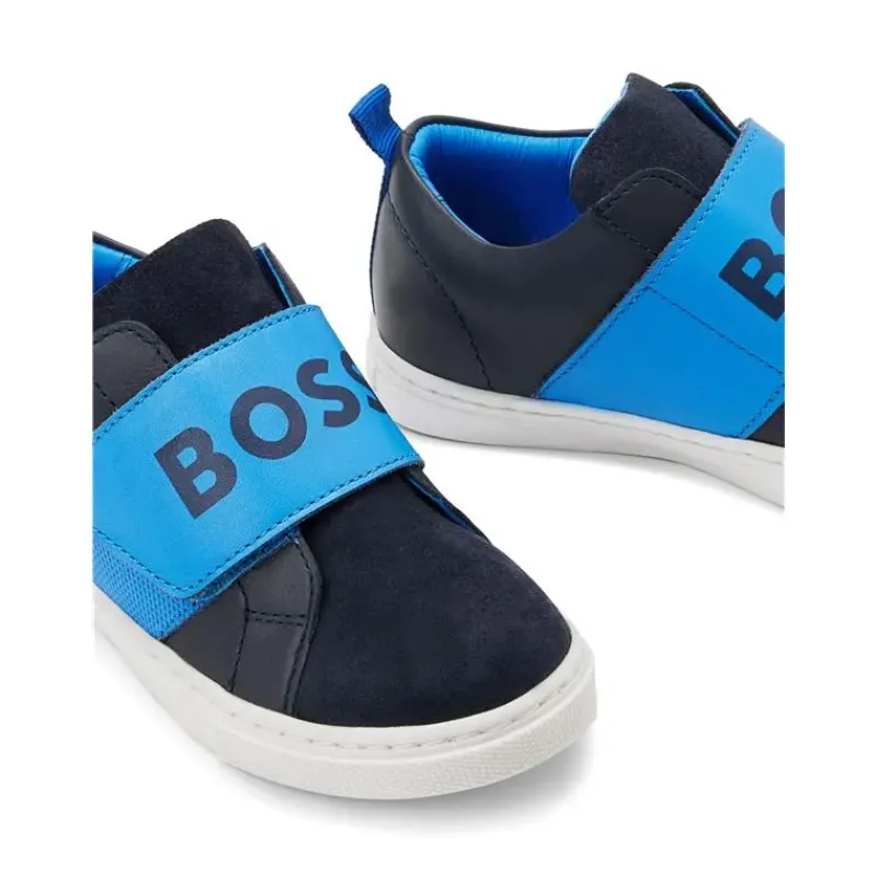 hugo_boss_baby__tnis_masc_SKUMjJAWmC0_2.webp Hugo Boss Baby - Tênis masculino com logotipo de velcro marinho Sale