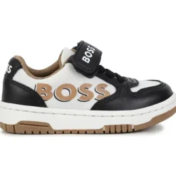 Hugo Boss Baby - Tênis Menino, Preto/Bege Best