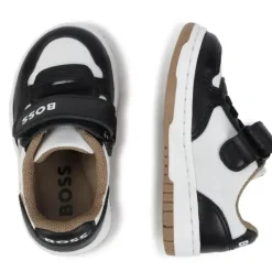 Hugo Boss Baby - Tênis Menino, Preto/Bege Best