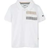 Hugo Boss Baby - Tricolor Short Sleeve Polo White Best