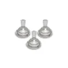 iiamo Flow Combo 3-Pacotes de Mamadeiras, 0M+, 3M+, 6M+ Hot