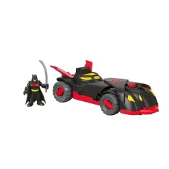 Mattel Imaginext DC Super Friends, Ninja Armor Batmobile, Preto/Vermelho Sale
