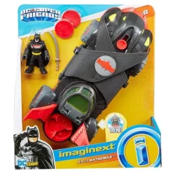 Mattel Imaginext DC Super Friends, Ninja Armor Batmobile, Preto/Vermelho Sale
