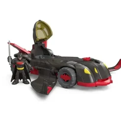 Mattel Imaginext DC Super Friends, Ninja Armor Batmobile, Preto/Vermelho Sale
