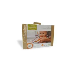 Infantino - Bolsas Squeeze, Pacote com 50 Fashion