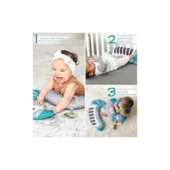 Infantino - Cresça comigo 3 em 1 Tummy Time Piano, Raccoon Clearance