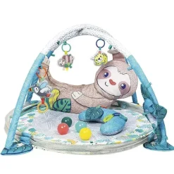 Infantino - 4-em-1 Jumbo Baby Activity Gym &amp; Ball Pit - Preguiça New
