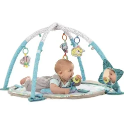 Infantino - 4-em-1 Jumbo Baby Activity Gym &amp; Ball Pit - Preguiça New