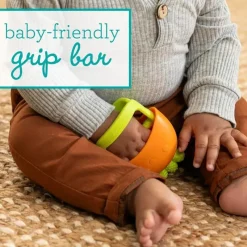 Infantino - Handy Dandy Teething Miitt, Carrot Fashion