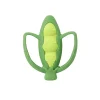 Infantino - Lil' Nibbles Textured Silicone Teether, Peas Clearance