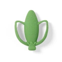 Infantino - Lil' Nibbles Textured Silicone Teether, Peas Clearance