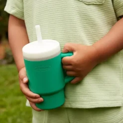 Infantino - My 1St Tumbler - Soft Silicone 9 Oz, Alpine Online