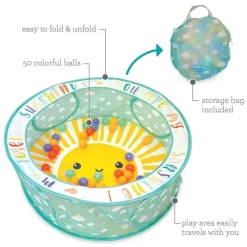 Infantino - Pop-Up Ball Pit Hot