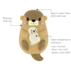 Infantino - Wee Wild Ones - Sensor térmico de banho digital, lontra Sale