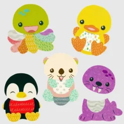 Infantino - Wee Wild Ones Mix &amp; Match Adesivos de banho Amigos Sale