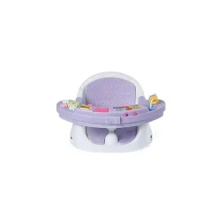Infantino - Wee Wild Ones Music &amp; Lights 3 em 1 Discovery Seat &amp; Booster, Lavanda Fashion