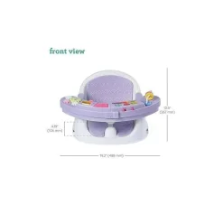 Infantino - Wee Wild Ones Music & Lights 3 em 1 Discovery Seat & Booster, Lavanda Fashion
