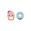 Infantino - Wee Wild Ones - Mordedores de silicone Sweet Tooth, sorvete/rosquinha Sale