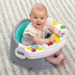 Infantino Music &amp; Lights 3 em 1 Discovery Assento &amp; Booster, Assento Infantil e Cadeira de Alimentação Clearance
