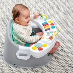 Infantino Music &amp; Lights 3 em 1 Discovery Assento &amp; Booster, Assento Infantil e Cadeira de Alimentação Clearance