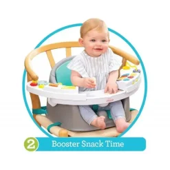 Infantino Music &amp; Lights 3 em 1 Discovery Assento &amp; Booster, Assento Infantil e Cadeira de Alimentação Clearance
