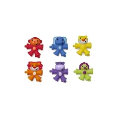 Infantino S16 Snap &amp; Pop Pals Sensorial, Multicolorido New