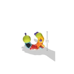 Infantino Topsy Turvy Twist and Play Caterpillar Rattle, Multicolorido Clearance