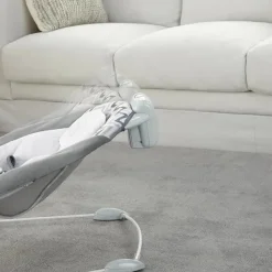 Ingenuity - Assento de segurança automático para bebê SmartBounce com ruído branco, Braden Sale