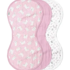 Iplay - 3 Pk panos de musselina para arrotar feitos de algodão orgânico, coelho rosa Online