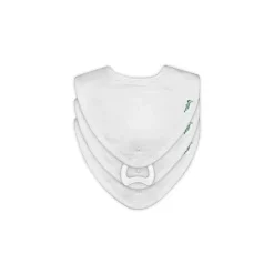 Iplay - 3 unidades de babadores de musselina que ficam secos, branco 0/12 meses Outlet