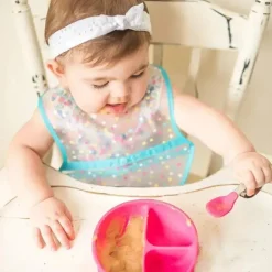Iplay - Babadores de limpeza Snap &amp; Go (3 unidades), cupcakes rosa, 9 a 18 meses Sale