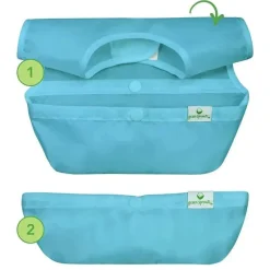 Iplay - Babadores Snap &amp; Go Easy-Wear (3 unidades), picolés rosa, 9/18 meses Sale