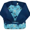 Iplay - Babete de manga comprida Snap &amp; Go Easy-Wear, Aqua Dogs Outlet