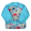 Iplay - Babete de manga comprida Snap &amp; Go, Aqua Dinosaurs New